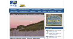 Desktop Screenshot of medfieldculture.org